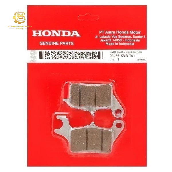 06455-KVB-T01 Kampas Rem Cakram Depan Beat Scoopy Spacy Vario 110 CW Karbu Fi Vario 125 150 Old LED 