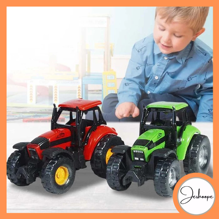JES Byfa Mainan Anak Traktor Car Children Toy HW271 Multi Warna