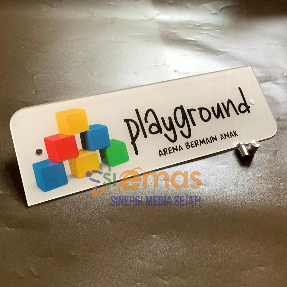 

Akrilik Area Playground | Papan Akrilik Tanda Ruang Bermain Anak | Acrylic Playground