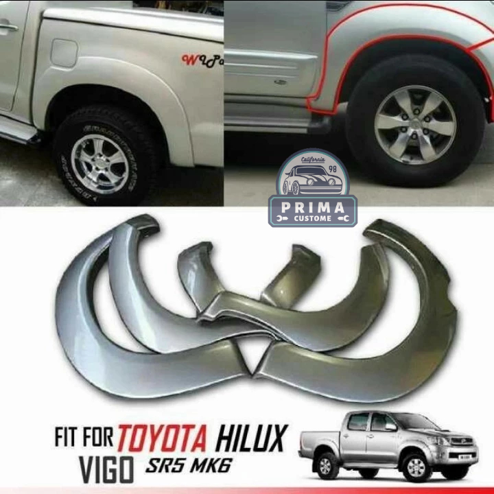OVER FENDER HILUX VIGO DOUBLE CABIN MODEL ORI