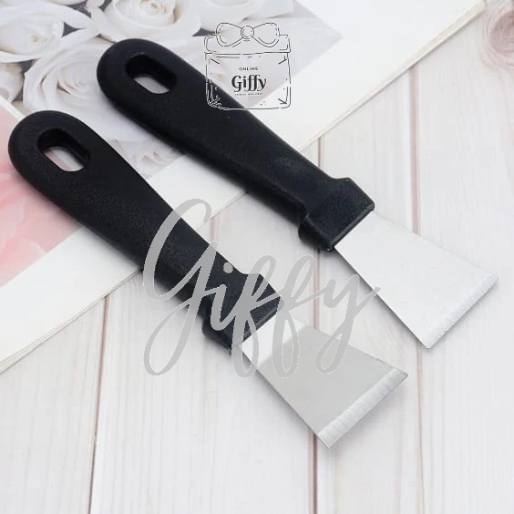 Spatula Pengikis Pembersih Noda Minyak Keras Dapur Bunga Es Kulkas — 8