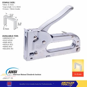 

Staples Gun Tacker American Tool 8957833 TERJAMIN