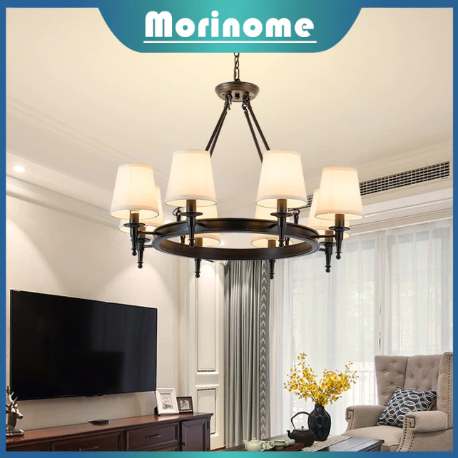 ✨Kualitas Tinggi✨Lampu Gantung Ruang Tamu Klasik Chandelier Vintage Lampu Hias Gantung Retro gaya FR