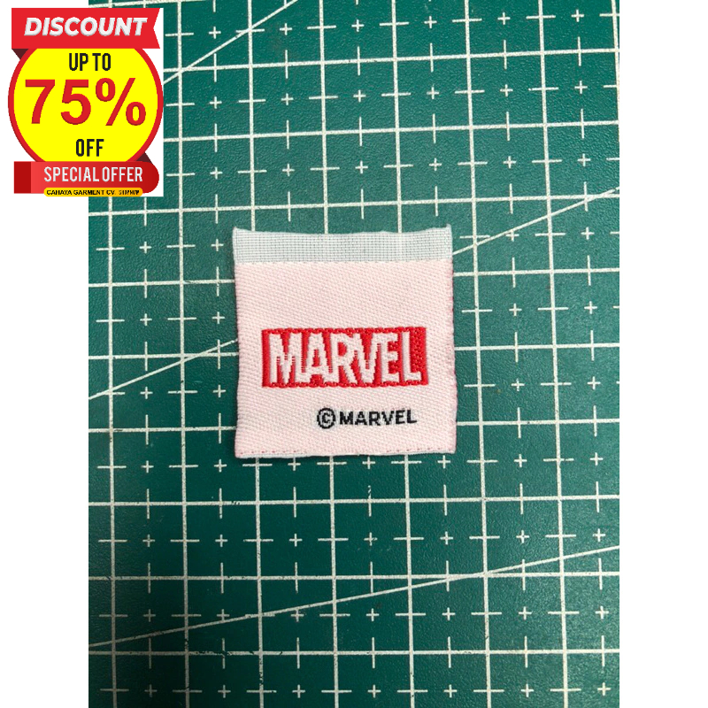 

MARVEL LABEL WOVEN SUPER PREMIUM CO 1X DIKIRIM 600PCS