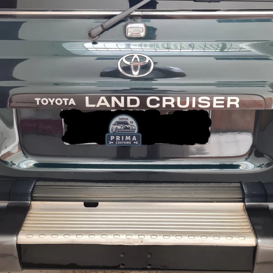 EMBLEM BAGASI LAND CRUISER VX80 ORI TOYOTA