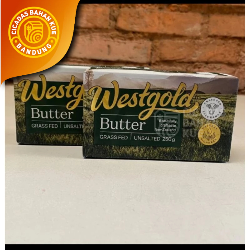 

Unsalted Butter Westgold 250gr