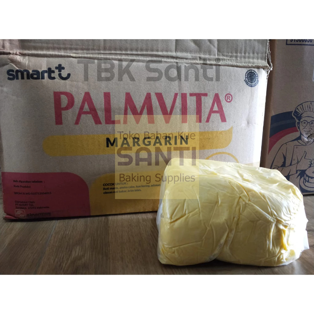 

Palmvita Margarine | Margarine Mentega | 1Kg (Repack)