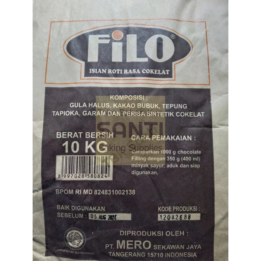 

Filo | Cokelat Bubuk Filling Cocoa Powder Manis | 500 Gram (Repack)