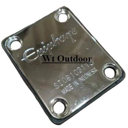 Neck Plate Gitar Dengan marking Epiphone / Neck Plate Gitar Elektrik