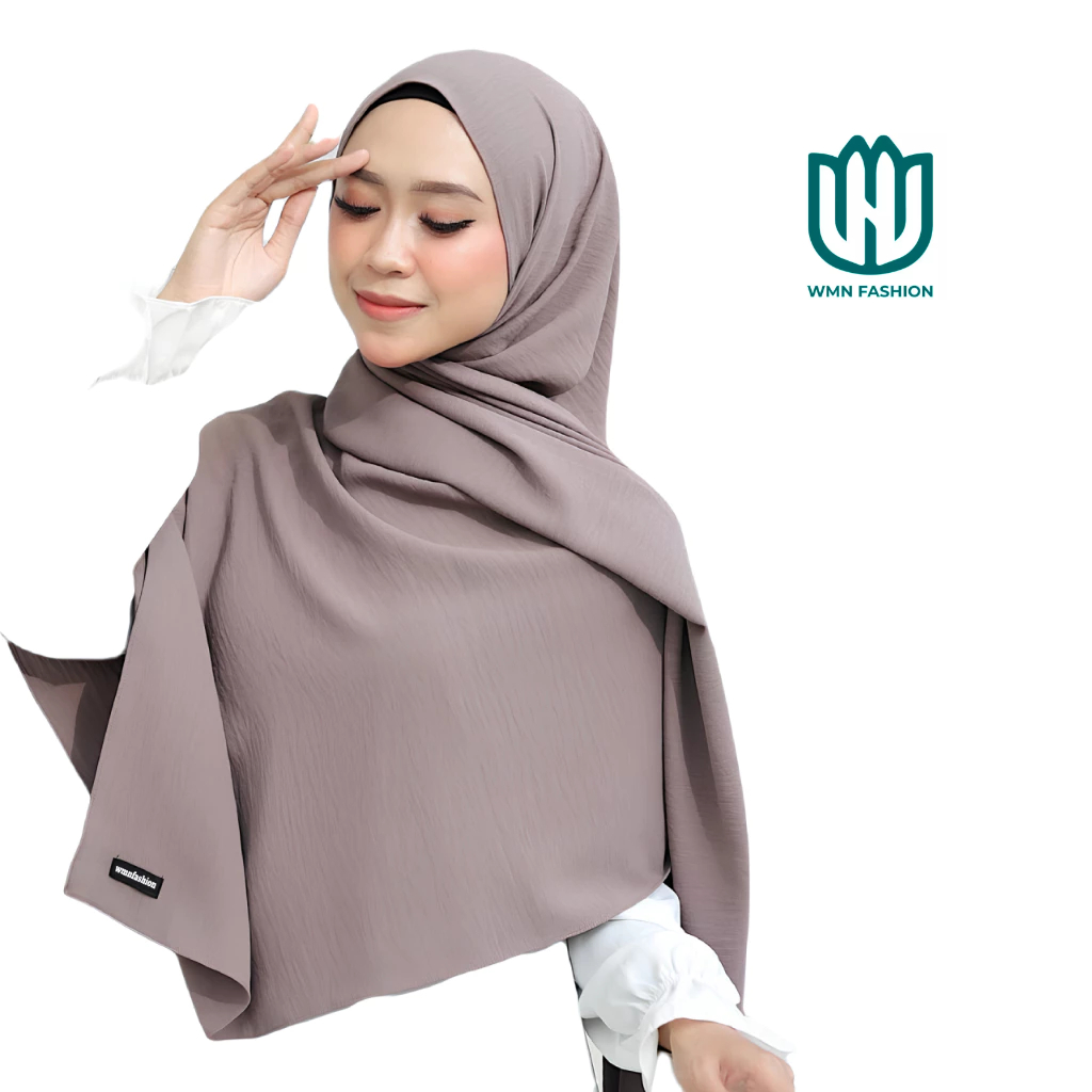 PROMO PASHMINA BAHAN CRINKLE SIZE JUMBO UKURAN 220X75CM/PASMINA CRINKLE JUMBO