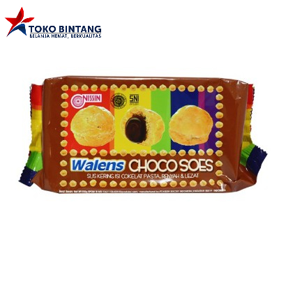 

NISSIN WALENS CHOCO SOES 100 GR KOTAK