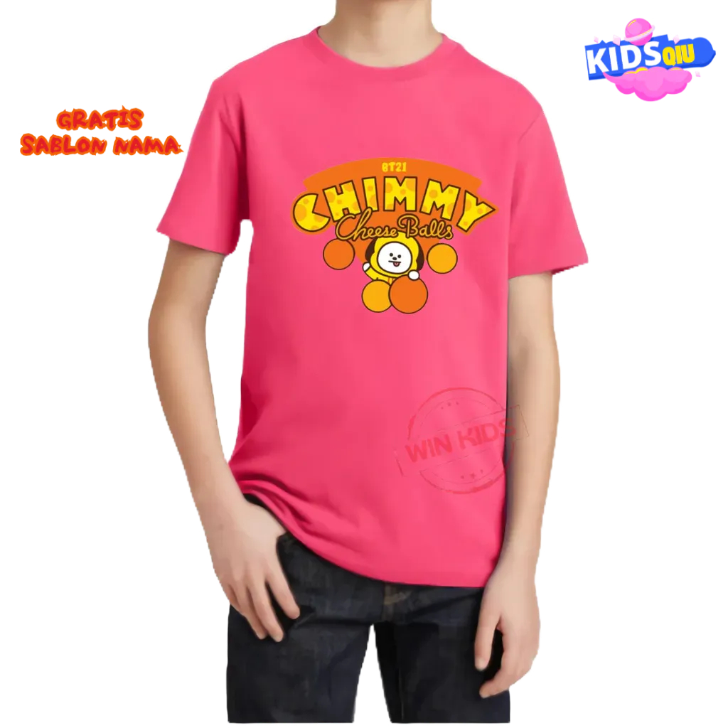 ( COD TERMURAH ) Baju Kaos ANAK DAN DEWASA KEKINIAN KARAKTER bt21 bt 21 COUPLE (FREE NAMA)