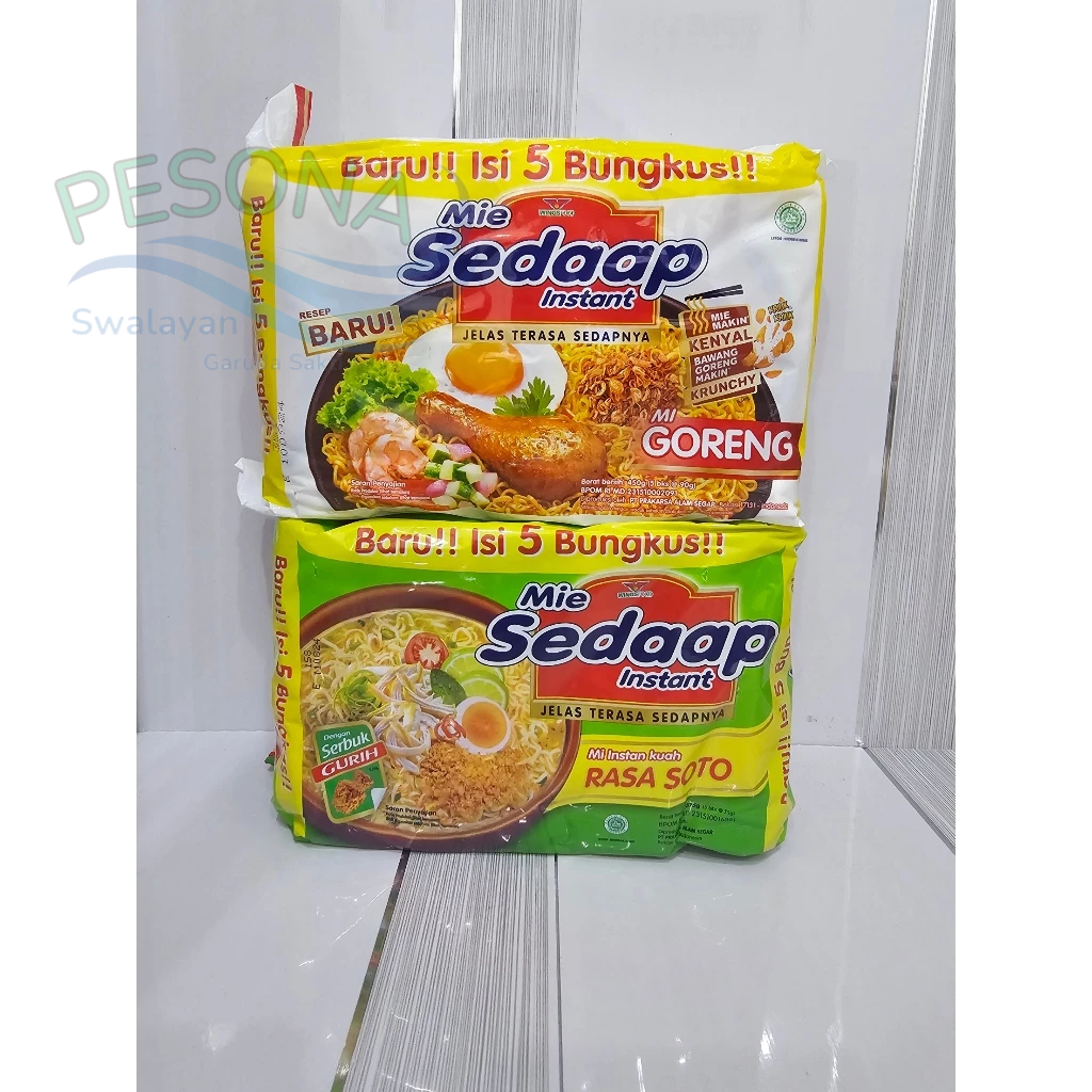 

Sedaap Mie Instant isi 5 Goreng Soto