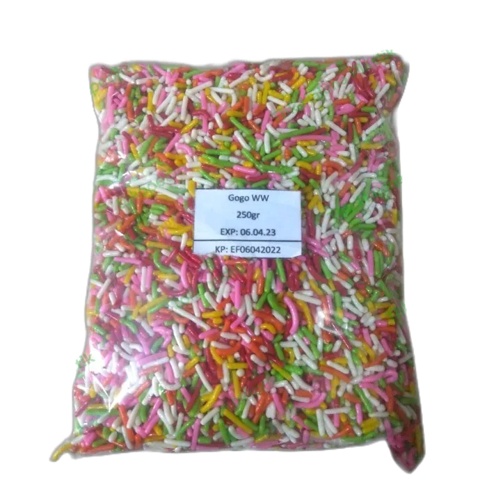 

Ready...Ready...Ready...] Meses Gogo Warna Warni( 250gr)