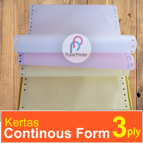 

Kertas NCR Continuous form 3 ply