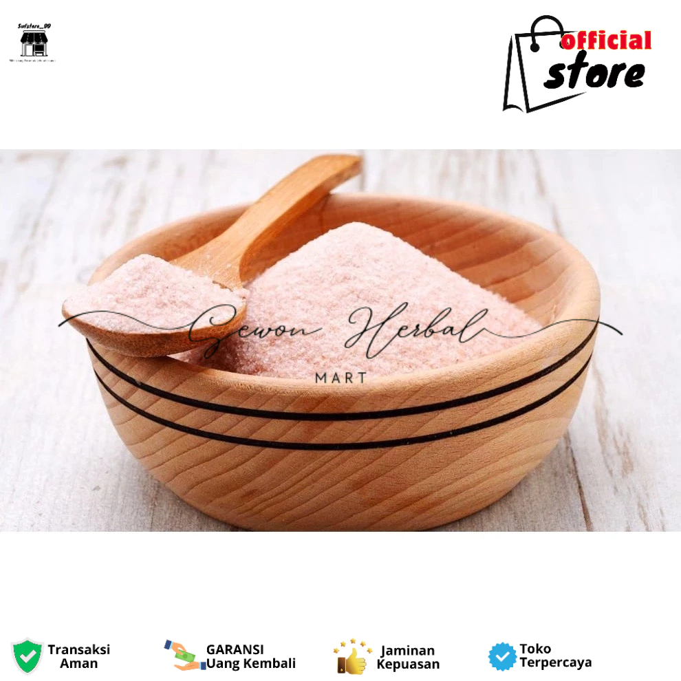 

Garam Himalaya Pink Salt 1/2 Kg 500 Gram Murah ASLI ORI