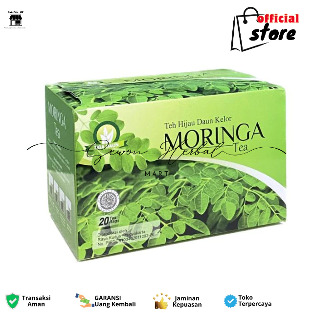 

Teh Celup Daun Kelor Moringa Tiga Daun 3 Daun UD Raya Kudus Murah