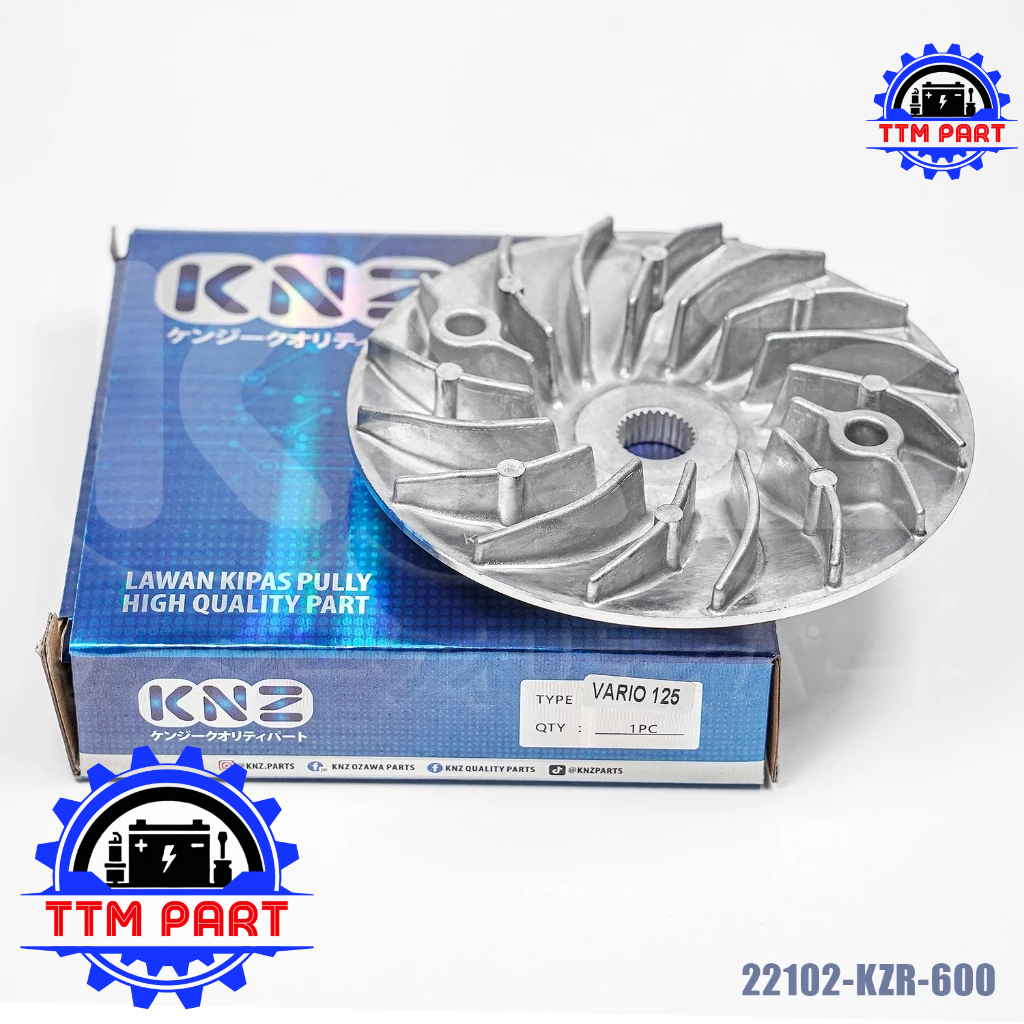 Lawan Kipas Pully HONDA VARIO 125 / VARIO 150 (KZR) KNZ KIPAS PULLY DEPAN RUMAH ROLLER