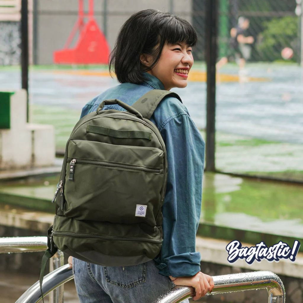 BAGTASTIC  Tas Ransel Laptop Backpack Remaja Wanita OXIGEN Kenzo 31201 Original