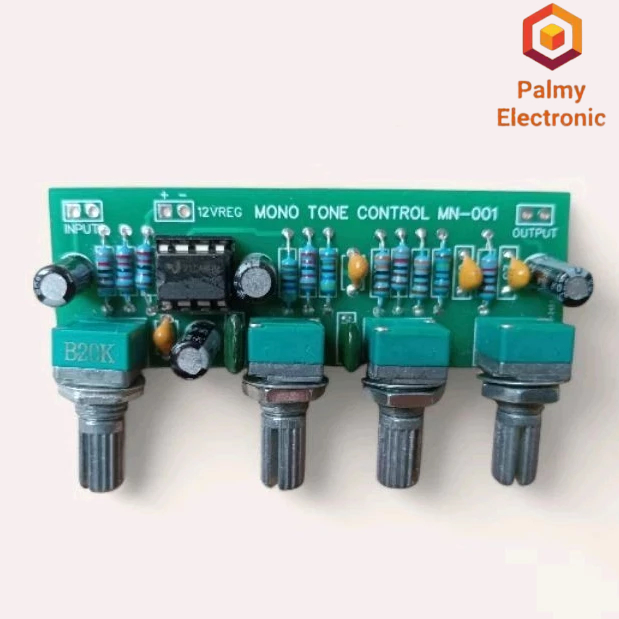 Tone Control Mono NE5532 MN-001 Low Mid High