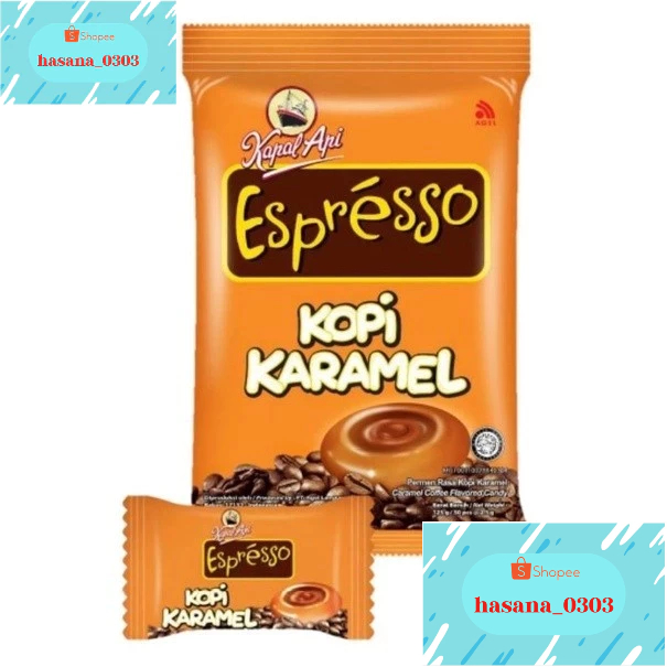 

Permen ESPRESSO Kopi Karamel 1 Bag (50 x 2.7 gr)