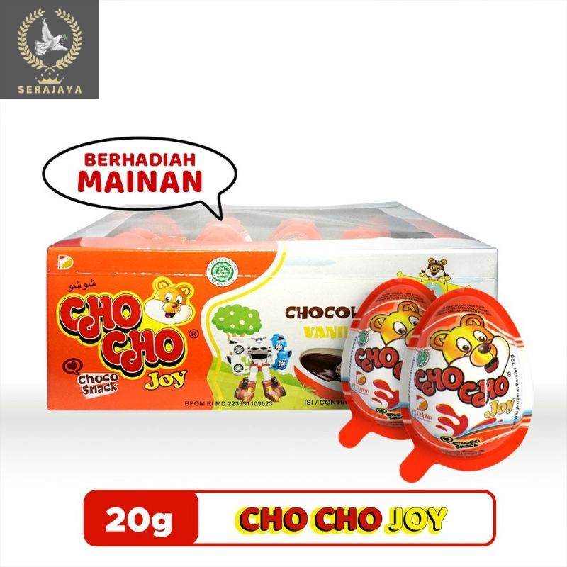 

Chocho Joy Mini 20 Gr Perpcs Snack Telor