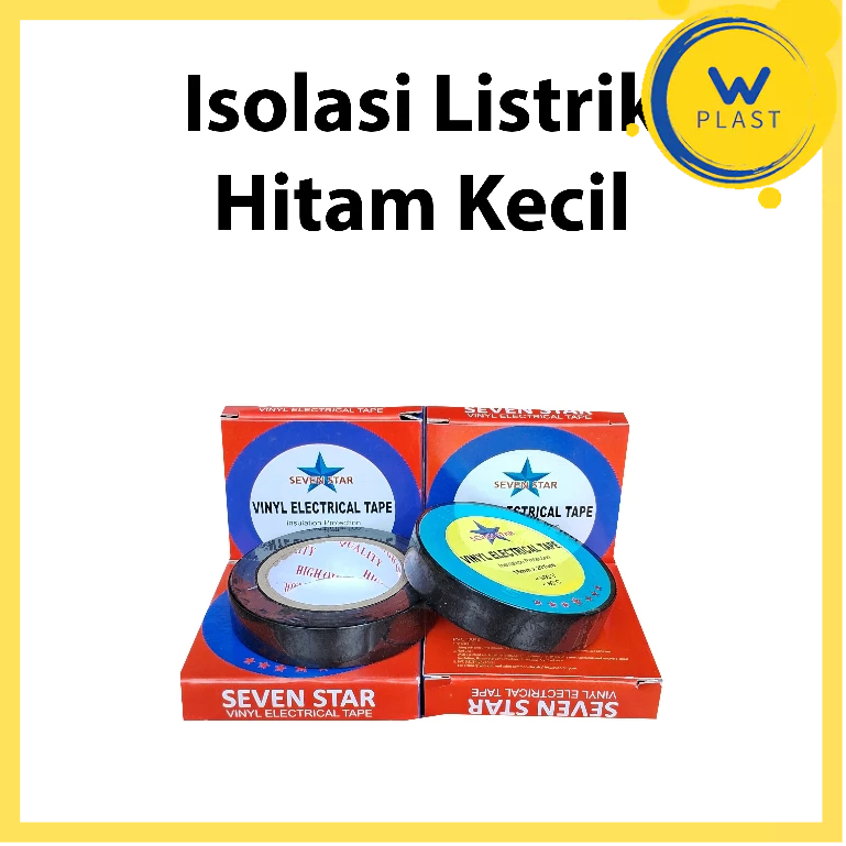 Isolasi Listrik Hitam Kecil @ Pack peralatan kantor