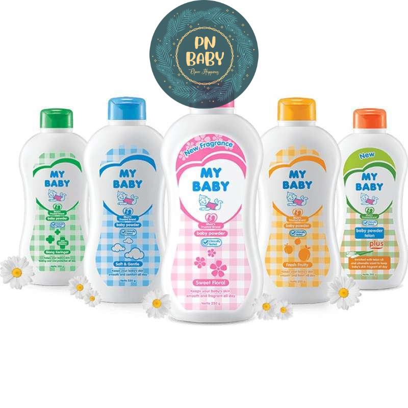 My Baby Powder - Bedak Tabur Bayi - Bedak Bayi My Baby