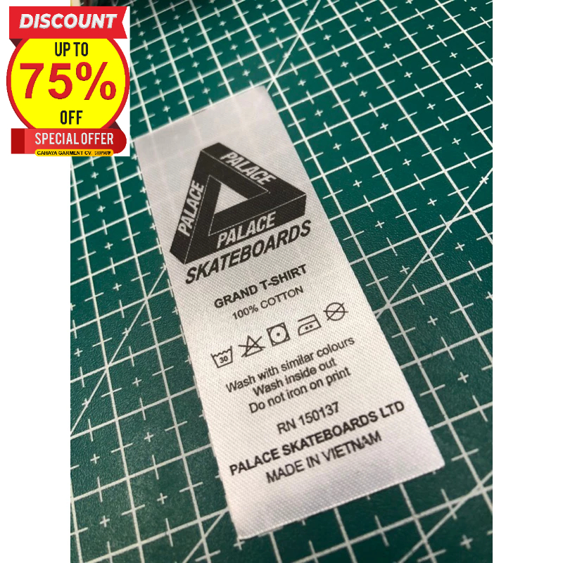 

PALACE TAG WASH SUPER PREMIUM CO 1X DI KIRIM 600PCS