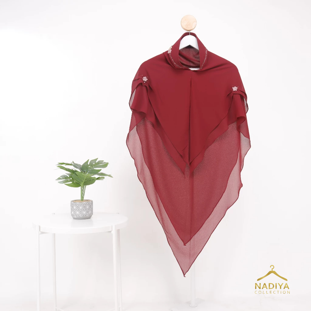 Baiti Khimar - Khimar Armila Kaia Syari Ceruty Premium by Nadiya