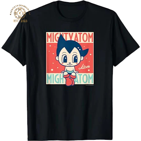 BAJU KAOS Astro Boy retro (Atom) (C)Tezuka Productions T-Shirt Cotton Combed 24s