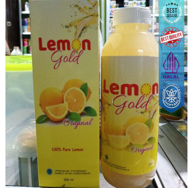 

Lemon gold Jus pelangsing Diet Sari lemon asli original 500ml