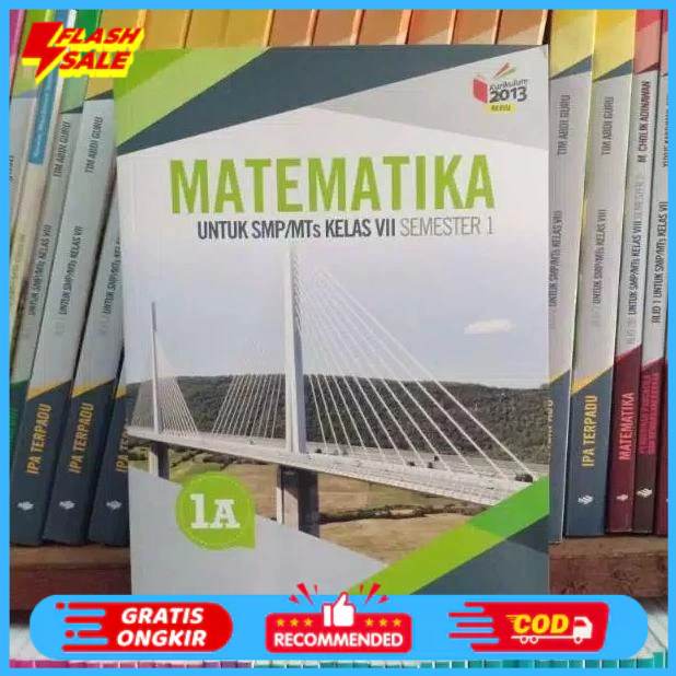 

SALE Buku Matematika Kelas 1A / VII 7 Smp K13N Erlangga Termurah