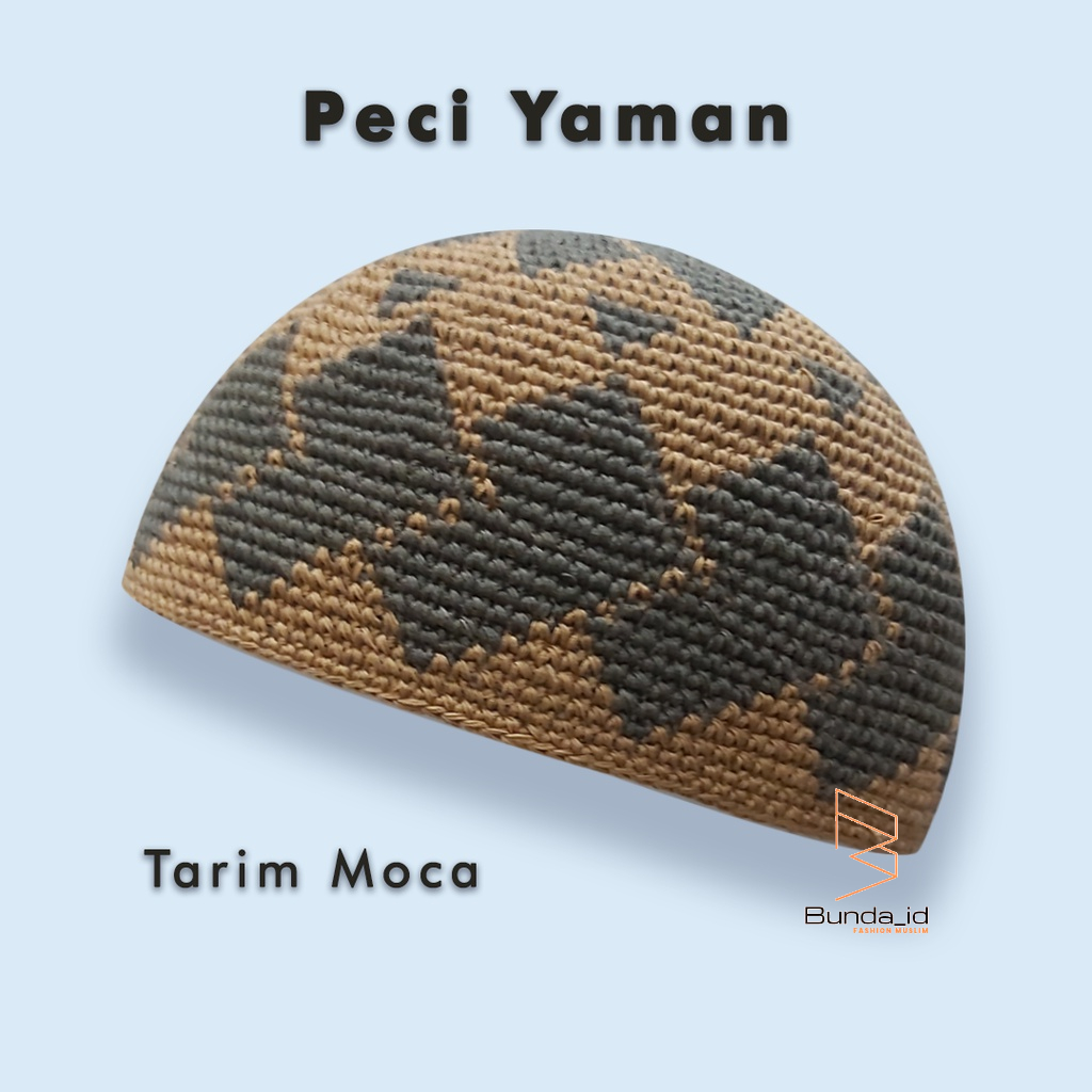 Peci Rajut Yaman//motif Tarim//Peci Rajut Yaman Tbal//Peci Yaman Original Rajutan Tangan//Peci Yaman