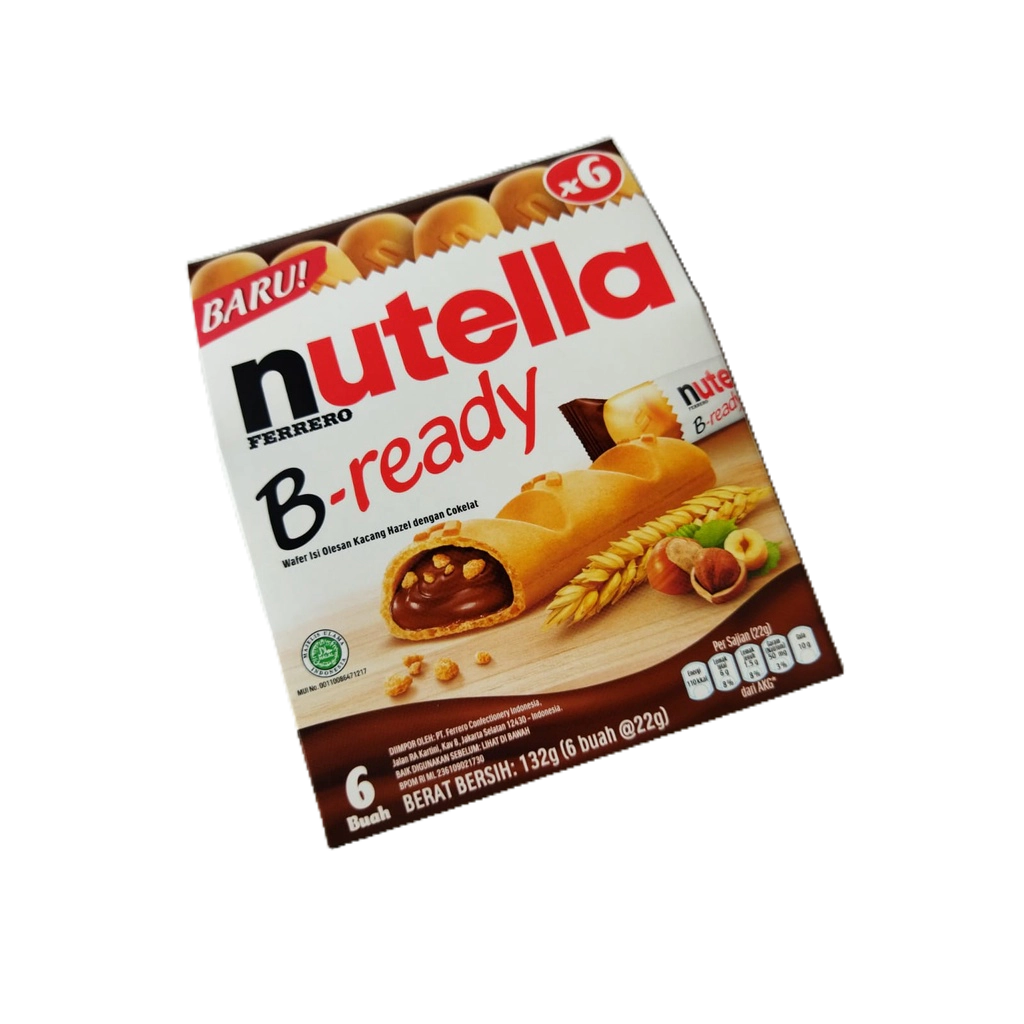 

FERRERO nutella b-ready wafer BOX