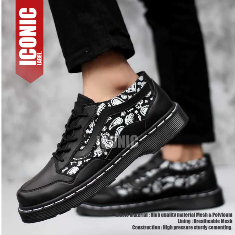 Sepatu Formal Pantofel Pria Hitam Casual Pria