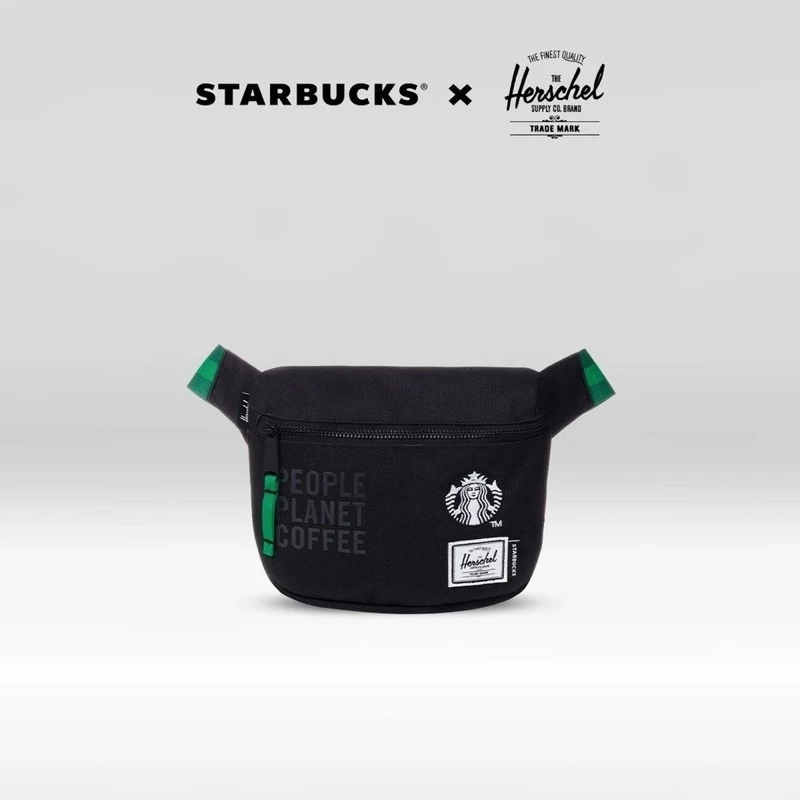 Starbucks x Herschel Fifteen Hip Pack Bag Pouch Waist Bag Tas Selempang Unisex