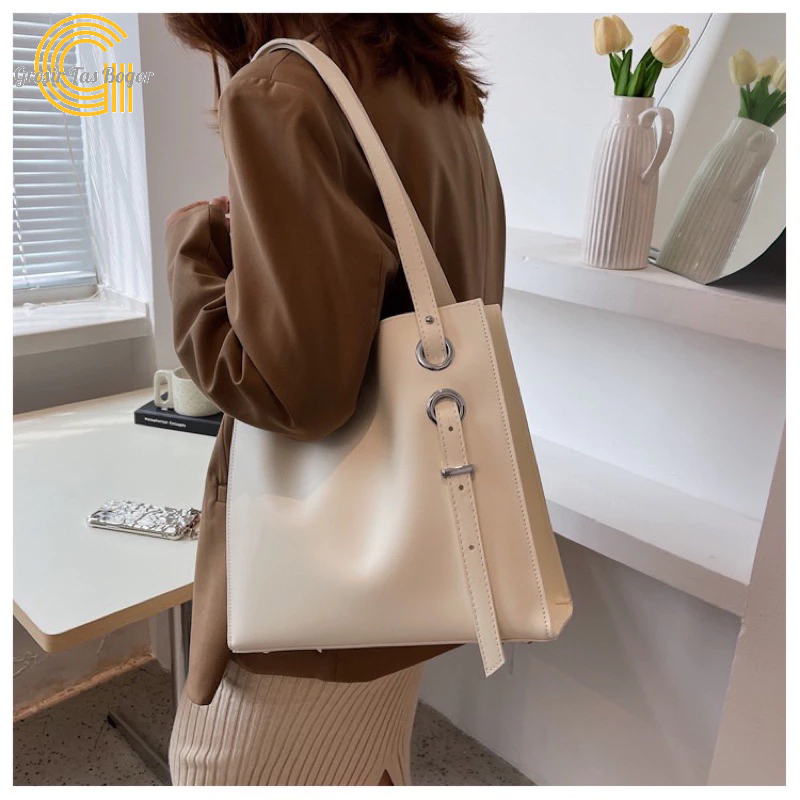 GTS AKAMA- Tas Tote Wanita/Tas Wanita/Tas Kerja Wanita/Totebag Kuliah Muat Laptop