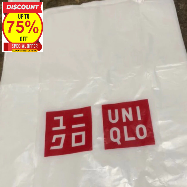 

UNIQLO TAS PLASTIK HDP40BW SUPER PREMIUM CO 1X DI KIRIM 600PCS