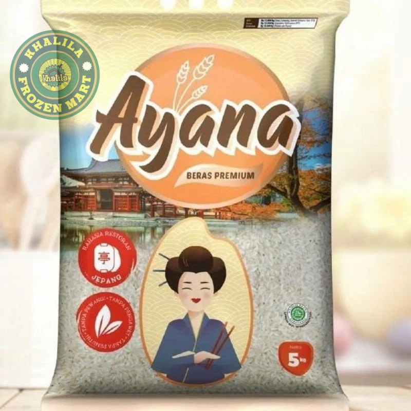 

BERAS AYANA GOLD KEMASAN 5 KG BERAS PULEN PREMIUM 5KG