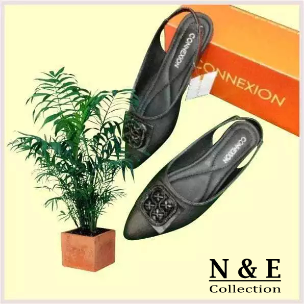 Sepatu Balet Wanita Karet Bustong Tali Belakang