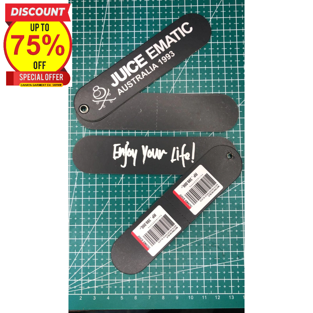 

JUICE EMATIC 1SET 2LAYER TAG PRESS RING MATA ITIK SUPER PREMIUM CO 1X DIKIRIM 600SET