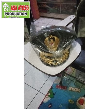 TOPI PET PAMEM TNI AD Asli