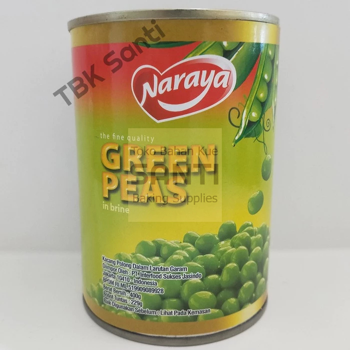 

Naraya | Green Peas Kacang Polong | 400 Gram