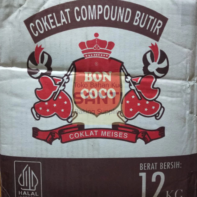 

Boncoco | Meses Meises Cokelat Decor Butir | 1 Kg (Repack)