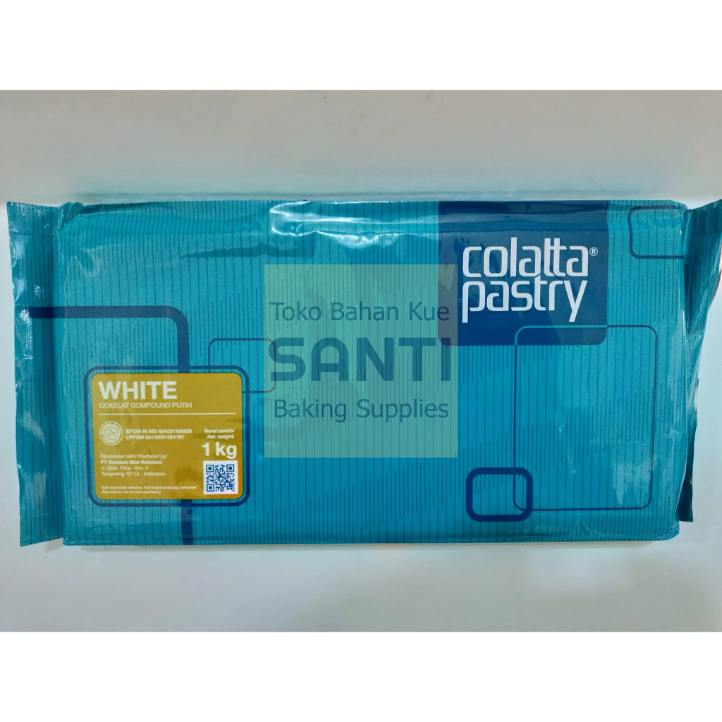 

Colatta | White Pastry Chocolate Compound Pastry | 1 Kg