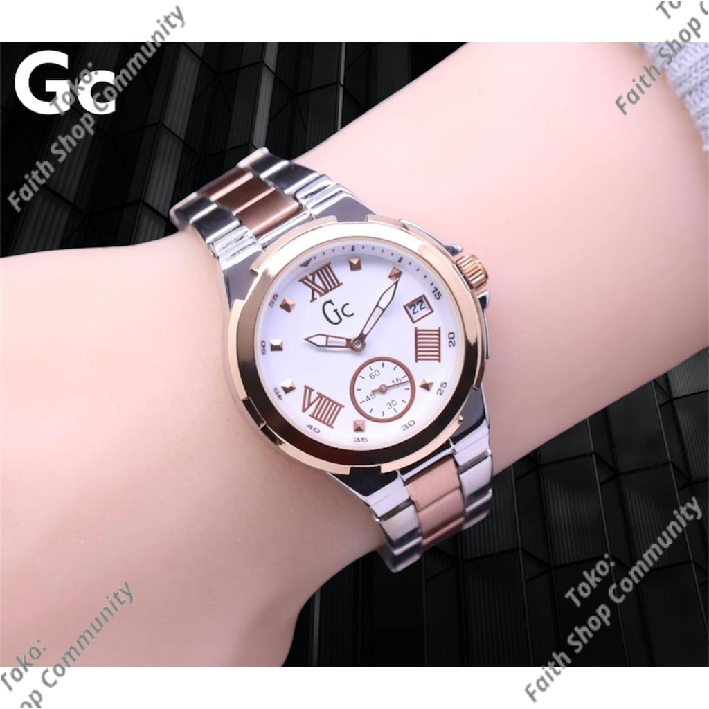 Gc Cewek / Jam Tangan Wanita Anti Air / Jam Tangan Rantai Wanita terbaru / Jam Analog Detik Bawah Ak