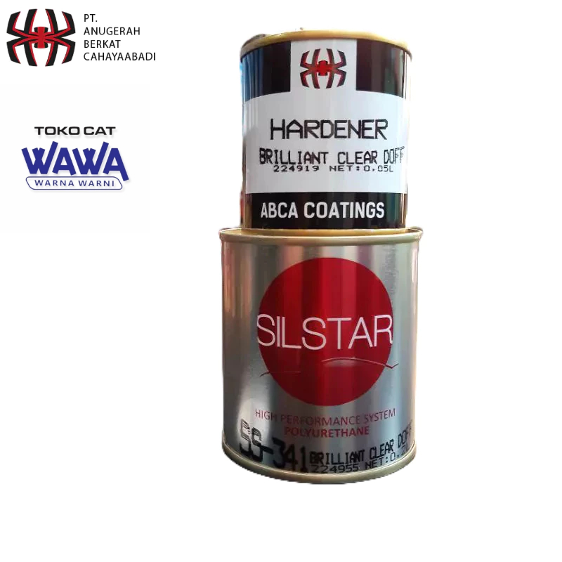 Clear Coat Silstar brilliant clear PU doff & gloss 200ml