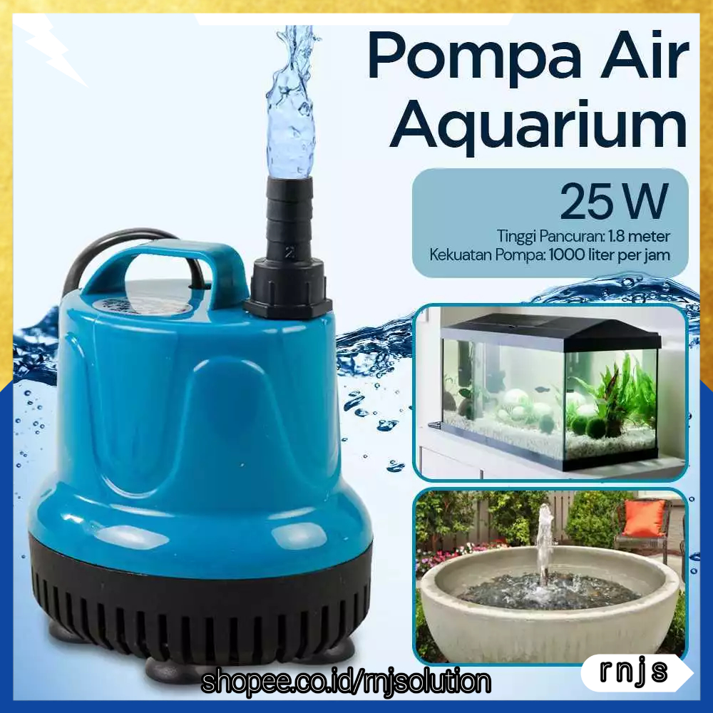 Pompa Air Aquarium Submersible Pump Fish Tank 220v Teraik - DL-601 Alat Mesin Pompa Aquarium Besar