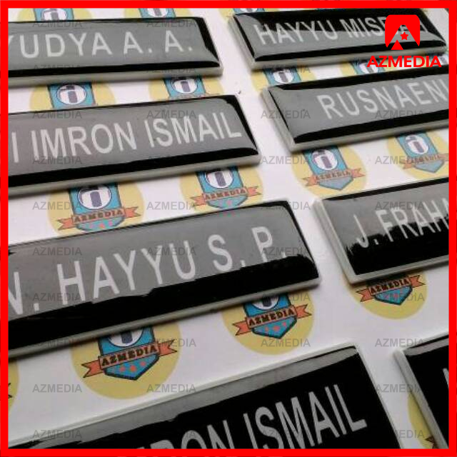 

Nametag Nama Dada TNI/Polri
